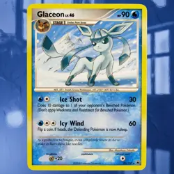 Pokemon TCG Glaceon #20/100 Majestic Dawn Non-Holo Rare Card ☆Near-Mint☆ SeePics - Image 1