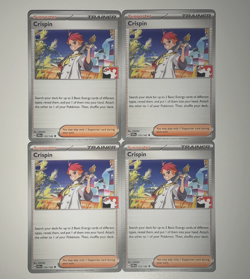 4 Crispin 133/142 PLAYSET PLAY STAMP Pokemon Cards - NM - Image 1