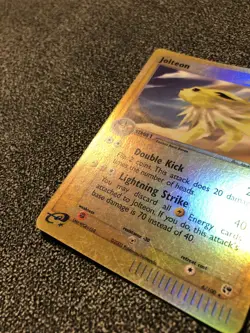 Jolteon 6/100 EX Sandstorm Reverse Holo LP Pokemon Card Eeveelution TCG - Image 3