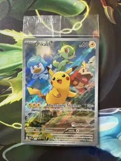 Pikachu - 027 (Pokemon Center Exclusive) 027 Sv: Scarlet & Violet Promo Cards... - Image 1