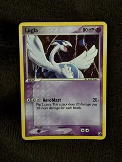 Lugia Holo Pokemon Card #29/115 2005 EX Unseen Forces Mint - Image 2