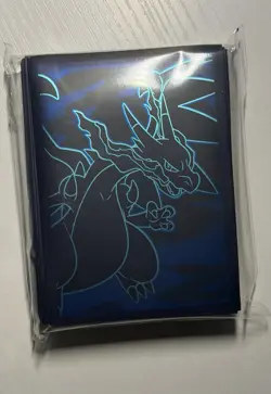 Phantasmal Flames Elite Trainer Box Mega Charizard X Card Sleeves (65-Pack) - Image 1