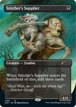 Stitcher's Supplier (Borderless) -Foil Near Mint MTG Secret Lair - Image 1
