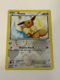 Pokemon Card - Eevee RC14/RC25 Legendary Treasures LP - Image 1