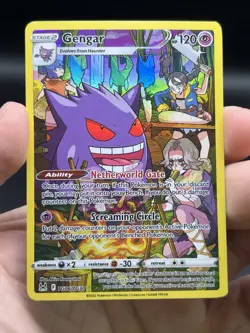 Pokemon TCG Gengar TG06/TG30 Lost Origin Trainer Gallery Holo English NM - Image 3