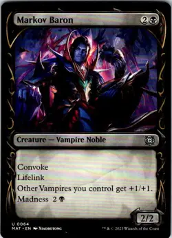 Magic | MAT | Markov Baron (Showcase) | 64 | Normal | NM - Image 1