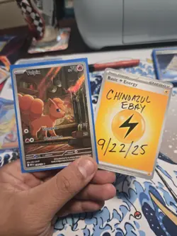 Pokemon Mega Evolution Vulpix IR 138/132 NM Pack Fresh English - In Hand - Image 1