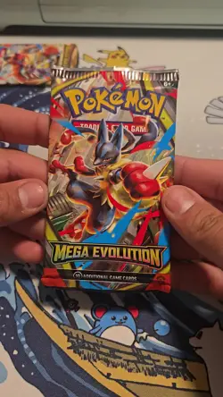 Pokemon Mega Evolution Vulpix IR 138/132 NM Pack Fresh English - In Hand - Image 2