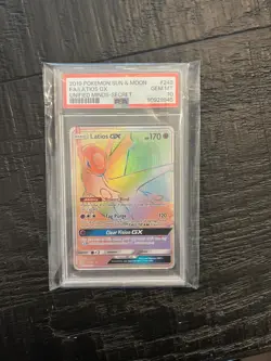 Pokemon 2019 Sm Unified Minds Latios GX (Secret) 243/236 PSA 10 - Image 1