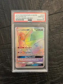 Pokemon 2019 Sm Unified Minds Latios GX (Secret) 243/236 PSA 10 - Image 3