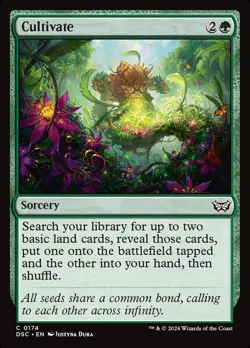 MTG Cultivate ** Duskmourn: House of Horror Commander ** English - Image 1