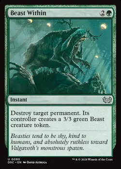 MTG Beast Within ** Duskmourn: House of Horror Commander ** English - Image 1
