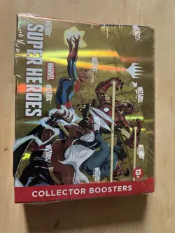 Unopened Collector booster Box For Magic The Gathering Marvel Super Heroes Set. - Image 1