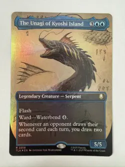 The Unagi of Kyoshi Island (Borderless) FOIL NM Avatar: The Last Airbender - Image 1