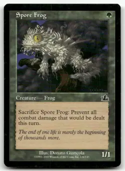 Spore Frog #126 (LP) Prophecy PCY Magic MTG - Image 1
