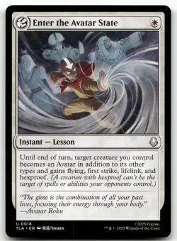 Enter the Avatar State #18 (NM) Avatar: The Last Airbender TLA Magic MTG - Image 1