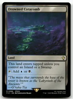 Drowned Catacomb #388 (NM) Final Fantasy FIC Magic MTG - Image 1