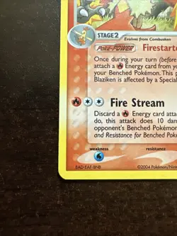 Blaziken 3/109 Holo LP Pokemon TCG EX Battle Stadium (see Pics) - Image 3
