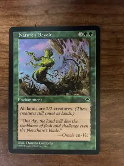 Nature's Revolt - Tempest MTG Plus Bonus Rare!!! - Image 1