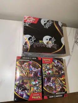 Pokemon TCG Sealed Pitch Black Booster Box and x2 Booster Bundles - Image 1