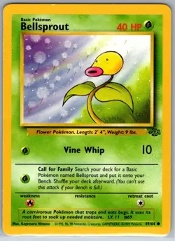 Bellsprout 49/64 Common Jungle Pokemon Unlimited Lightly Played Himeno A-05 - Image 1