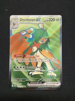 Decidueye Ex 100/088 Perfect Order Ultra Rare NM Pokemon English - Image 1