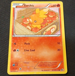 Pokemon TCG Torchic RC5/RC25 Legendary Treasures Radiant Collection Holo EN - Image 1