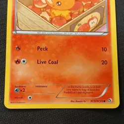 Pokemon TCG Torchic RC5/RC25 Legendary Treasures Radiant Collection Holo EN - Image 4