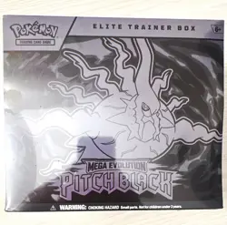 Pokemon Mega Evolution—Pitch Black Elite Trainer Box Booster Promo 40 Cards - Image 1