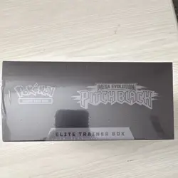 Pokemon Mega Evolution—Pitch Black Elite Trainer Box Booster Promo 40 Cards - Image 2