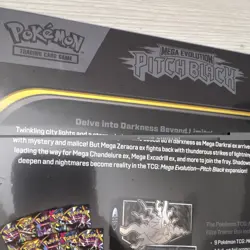 Pokemon Mega Evolution—Pitch Black Elite Trainer Box Booster Promo 40 Cards - Image 5