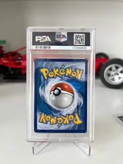 2017 Pokemon Sun & Moon Full Art Lusamine Crimson Invasion #110 - PSA 9 - Image 2