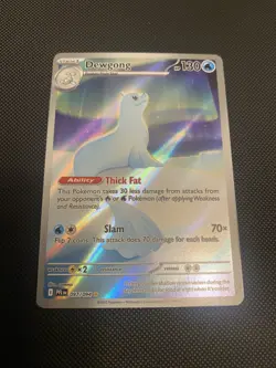 Dewgong 097/094 Illustration Rare Phantasmal Flames Pokemon 2025 - Image 2
