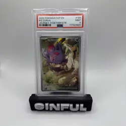 2025 Pokemon SVP EN N's Zorua #189 Journey Together ETB - PSA 9 - Image 1