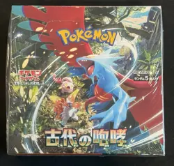 Pokemon Ancient Roar Booster Box sv4K Japanese New Sealed US Seller - Image 1