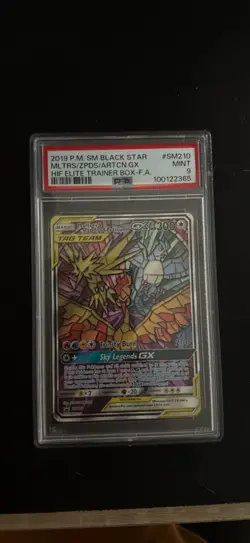 Pokemon: Moltres & Zapdos & Articuno GX SM210 Sm Holo - Image 1