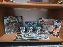 Pokemon TCG Black Bolt LOT (44 Packs Total) ETB/3 Tech Sticker/3 Booster Bundle+ - Image 1