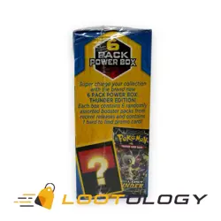2019 Pokemon Mystery 6 Pack Power Box - Thunder Edition Evolutions Roaring Skies - Image 2