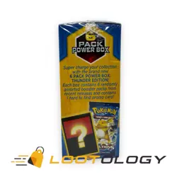 2019 Pokemon Mystery 6 Pack Power Box - Thunder Edition Evolutions Roaring Skies - Image 4