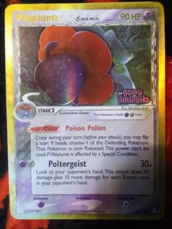 Nintendo Pokemon TCG Vileplume 17/110 Stamped EX Holon Phantoms Delta Holo Rare - Image 1
