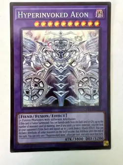 Yugioh - Hyperinvoked Aeon - Secret - 1st - CORI-EN033 - NM - Image 1