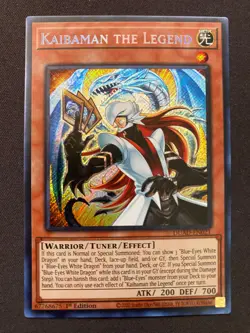 Kaibaman the Legend DUAD-EN021 1st Edition Secret Rare Near Mint Yugioh - Image 1
