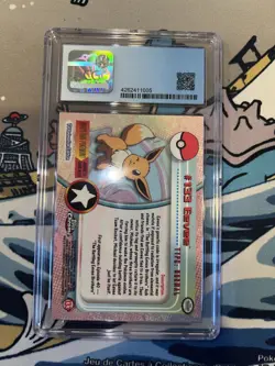 CGC 9 MINT Pokemon Eevee Topps Chrome #133 2000 Vintage Series 2 - Image 2