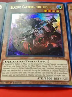 3x Blazing Cartesia, The Virtuous | BLTR-EN080 | UR | LP | 1st Edition | YuGiOh! - Image 4