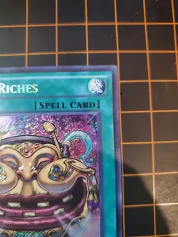 Pot of Riches MP15-EN233 1st Edition Secret Rare YuGiOh! TCG NM With Top Loader - Image 3