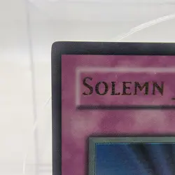 Solemn Judgment 1st Ed. YuGiOh Metal Raiders #MRD-127 2002 NM - Image 2
