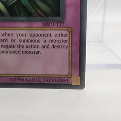 Solemn Judgment 1st Ed. YuGiOh Metal Raiders #MRD-127 2002 NM - Image 4