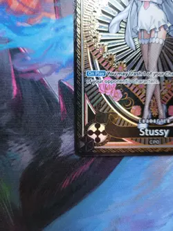 One Piece CCG TCG Stussy OP07-085 SP Special (Alt Art) English - Image 3