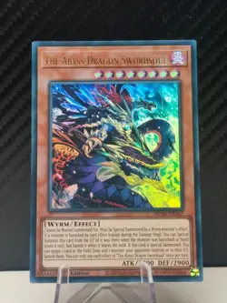 MP24-EN167 The Abyss Dragon Swordsoul : Ultra Rare Card : 1st Edition : YuGiOh - Image 1