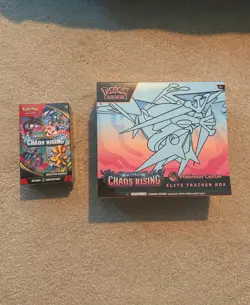 Chaos Rising Pokemon Center Elite Trainer Box ETB and Booster Bundle - SEALED ✅ - Image 1
